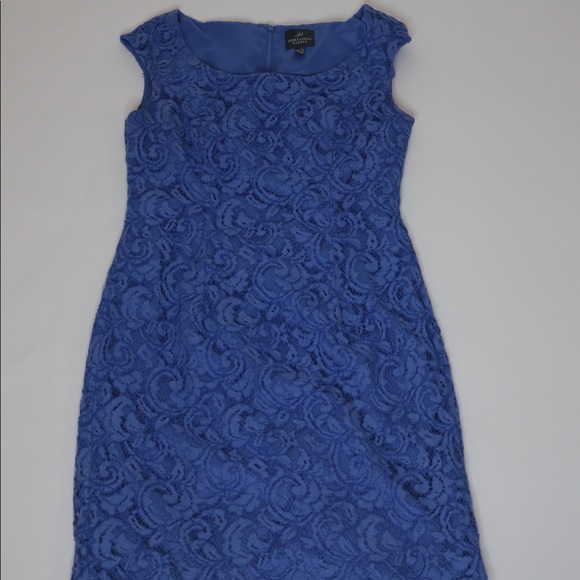 Adrianna Papell Blue Cocktail Dress - Picture 1 of 4